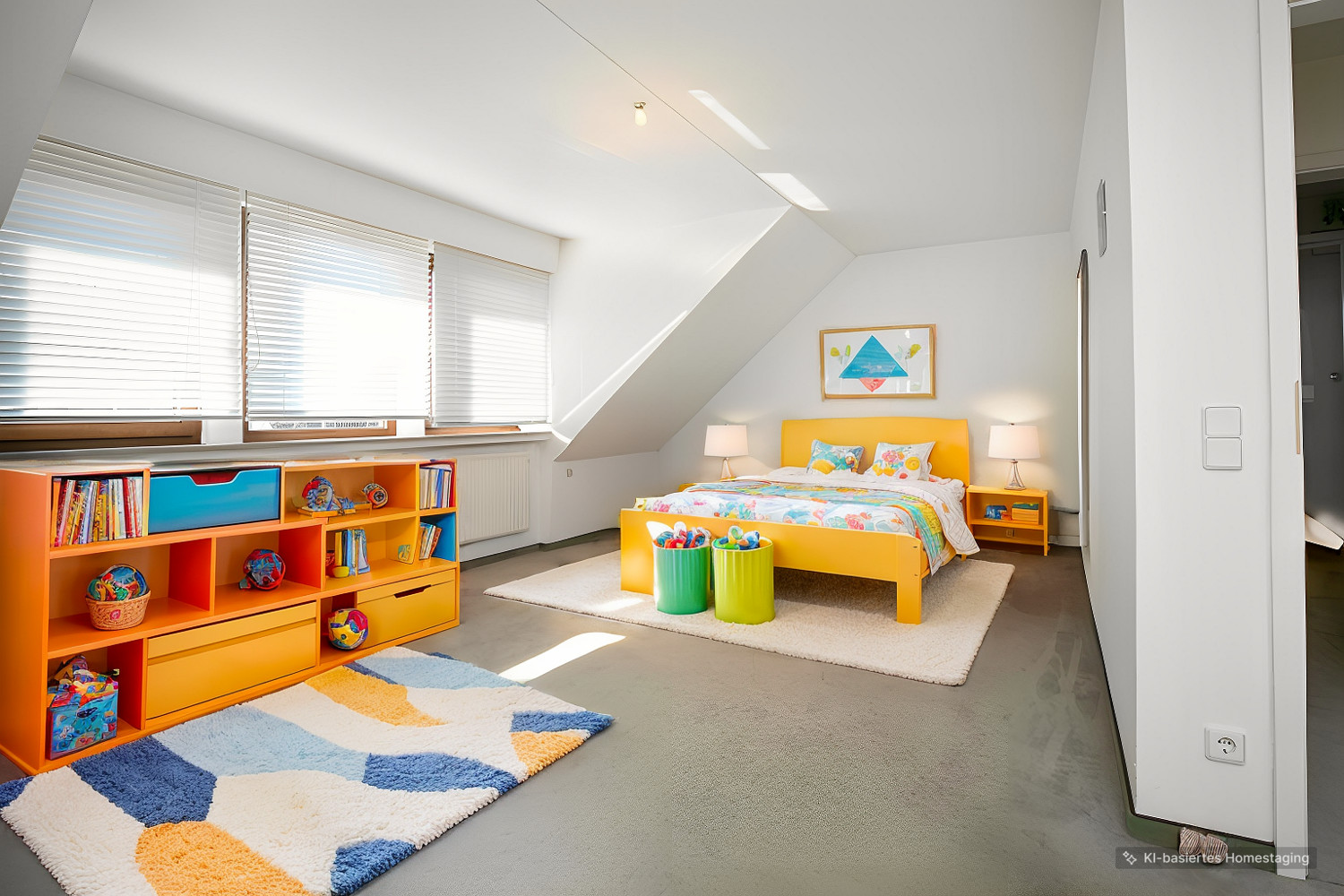 Kinderzimmer  KI-Homestaging