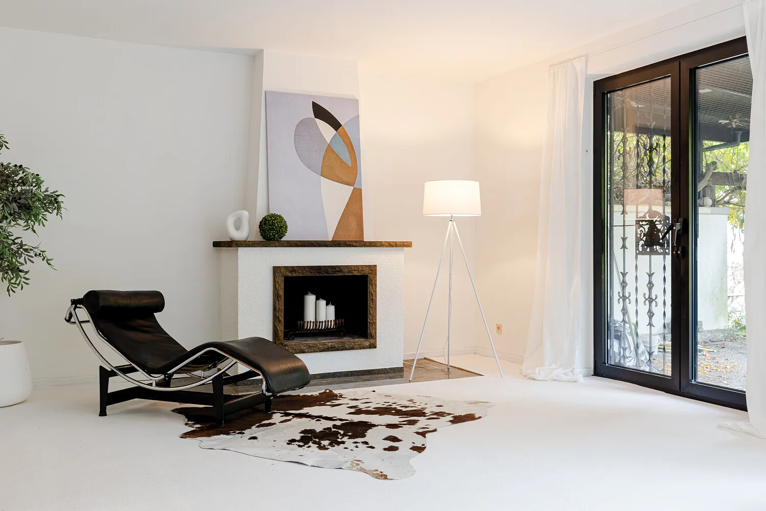 Wohnzimmer-Kamin