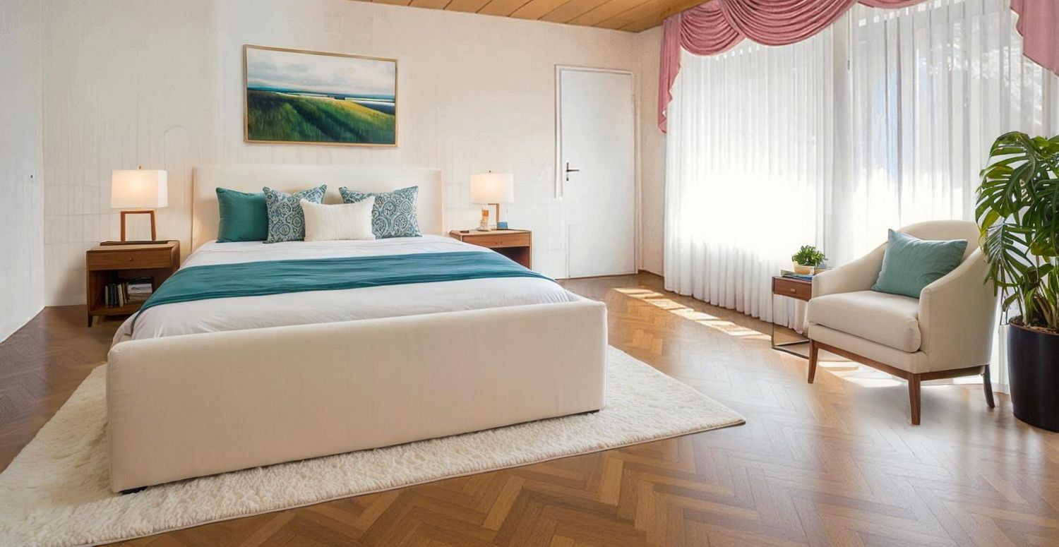 Schlafzimmer -Visualisiert