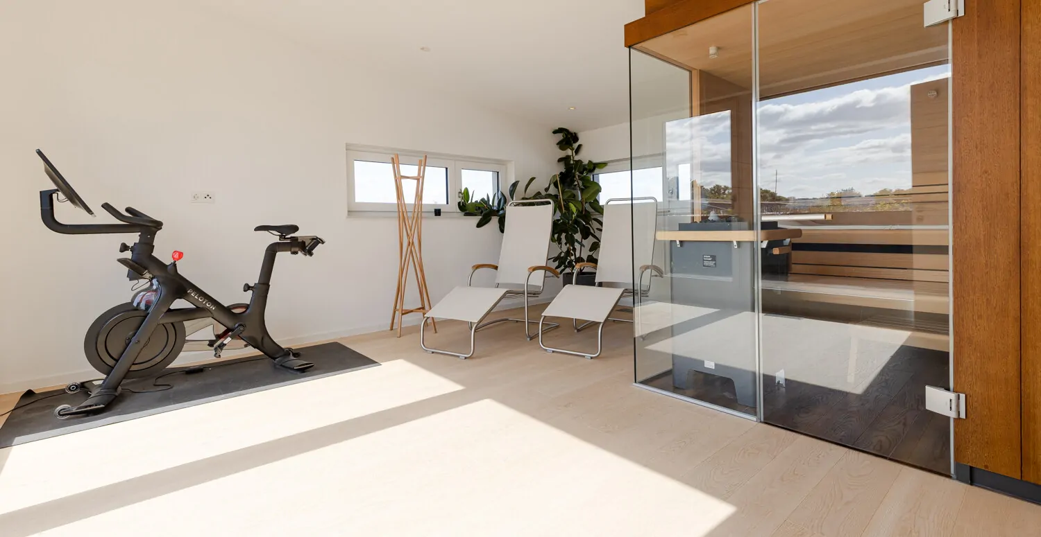 Studio mit Sauna- Dachgeschoss