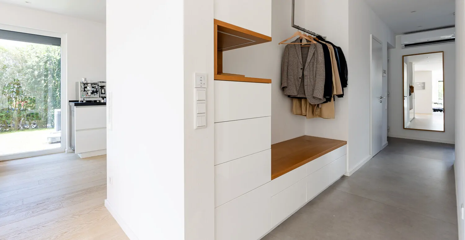 Eingangsbereich mit Garderobe