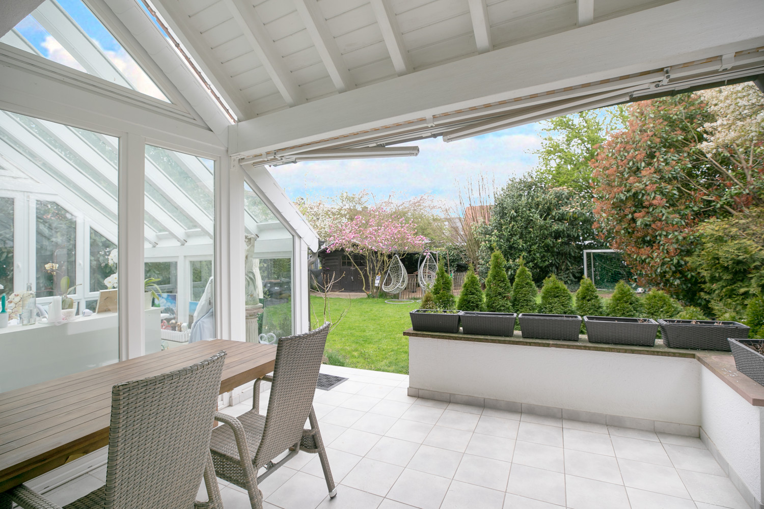 Blick in den Garten