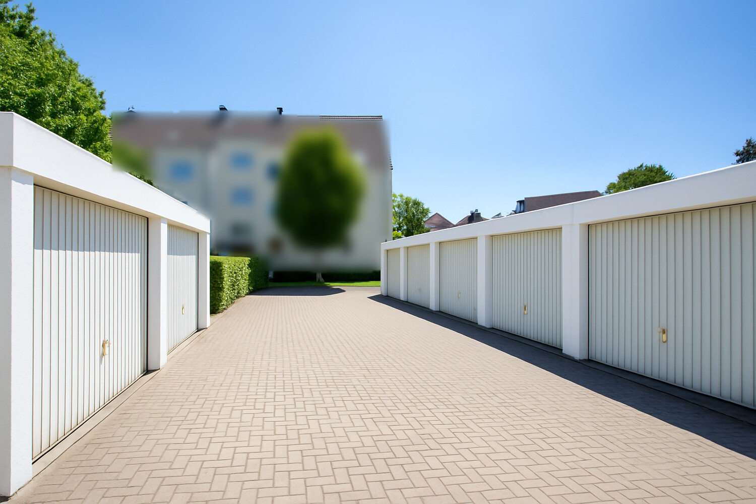 Garagenhof Idealisierung