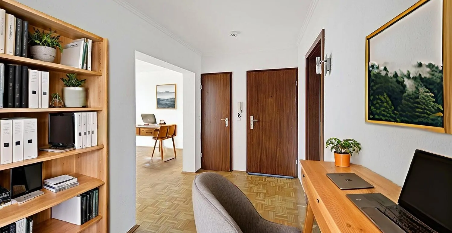 Flur - Möblierungsbeispiel