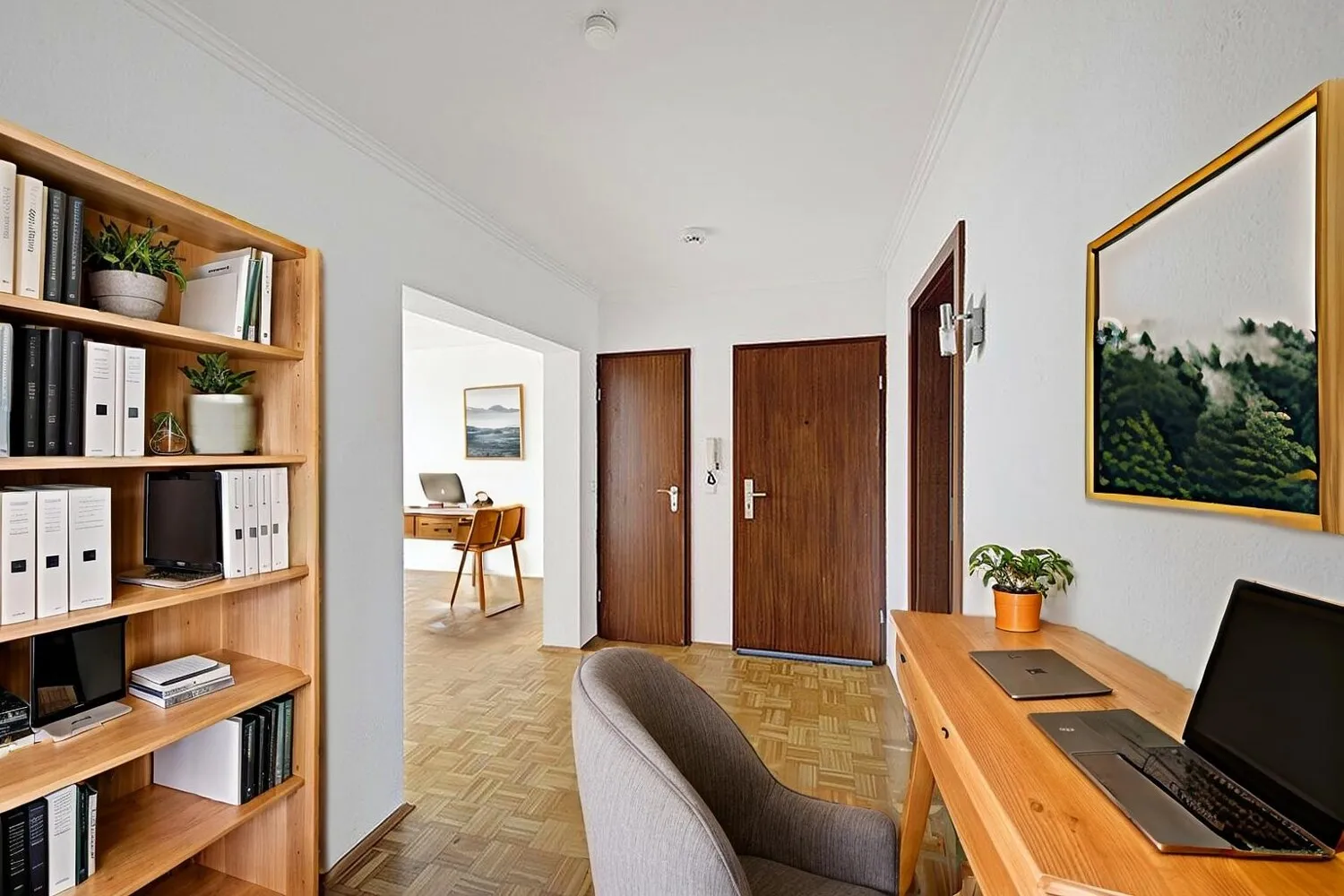 Flur - Möblierungsbeispiel