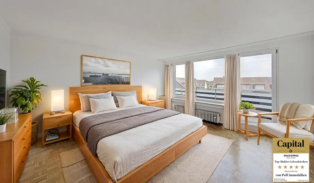 Schlafzimmer Möblierungsbeispiel