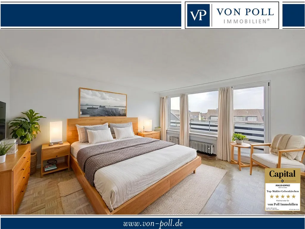 Schlafzimmer Möblierungsbeispiel