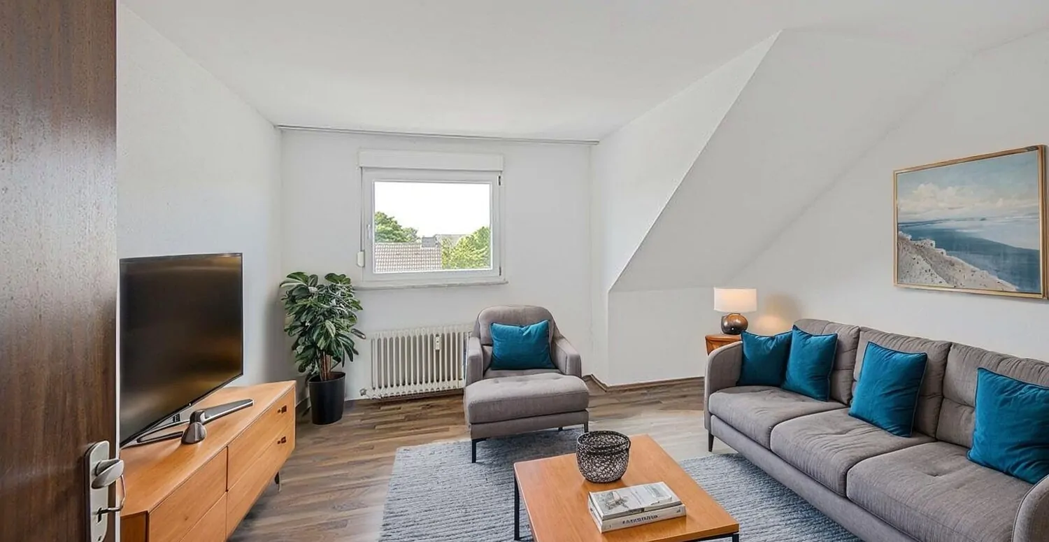 Wohnraum - Möblierungsbeispiel