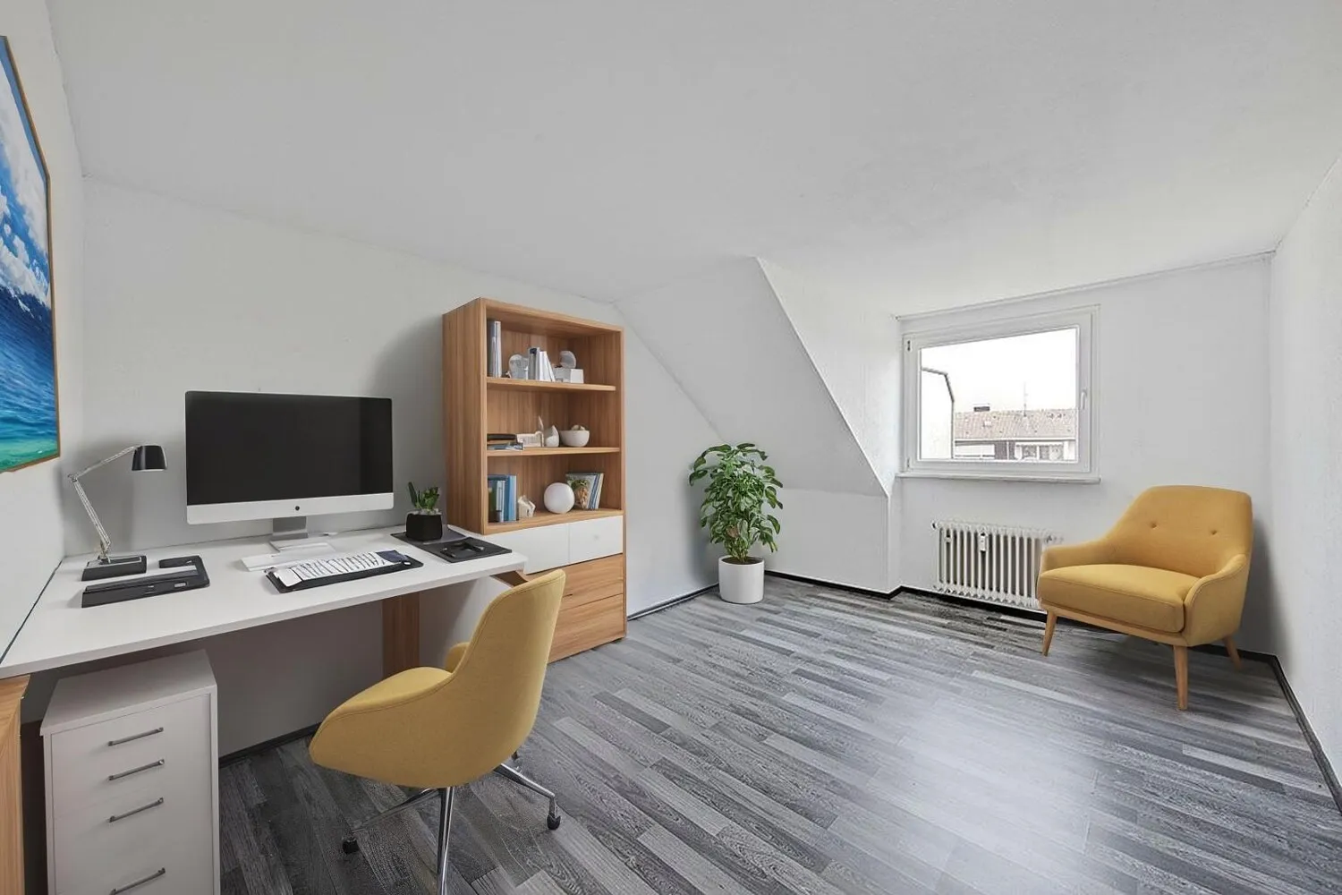 Arbeitszimmer - Möblierungsbeispiel