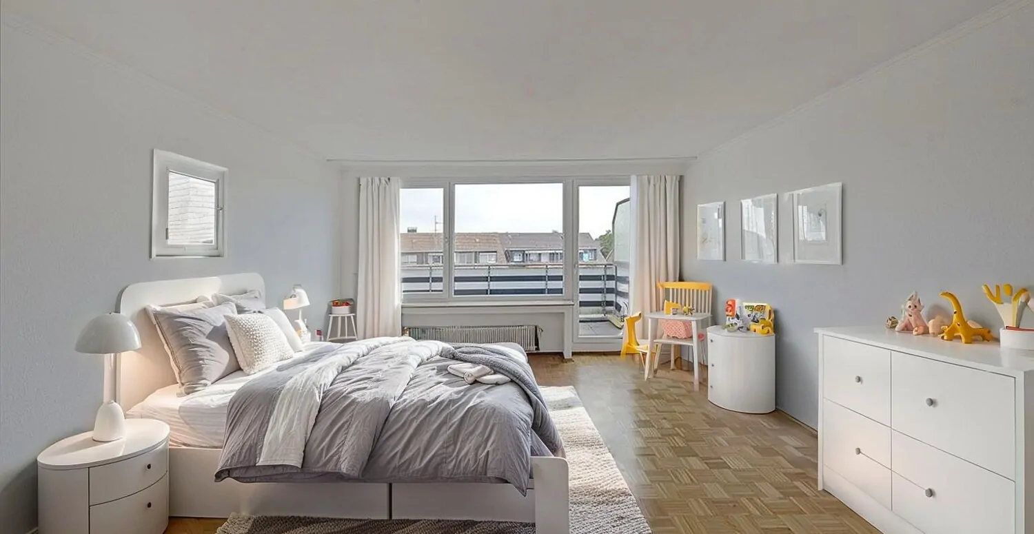 Schlafzimmer - Möblierungsbeispiel