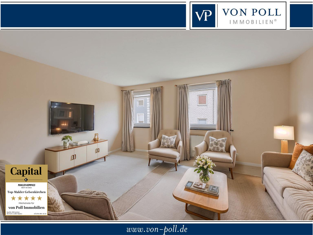 Wohnzimmer Möblierungsbeispiel