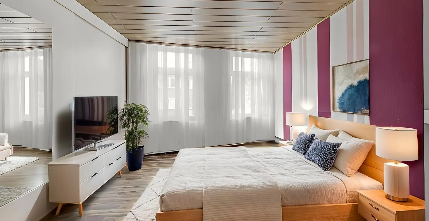 Schlafzimmer Möblierungsbeispiel