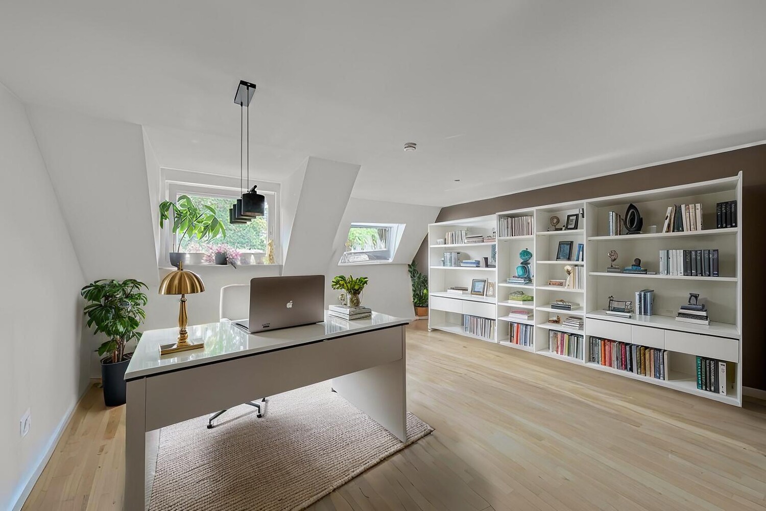 Möblierungsbeispiel Arbeitszimmer