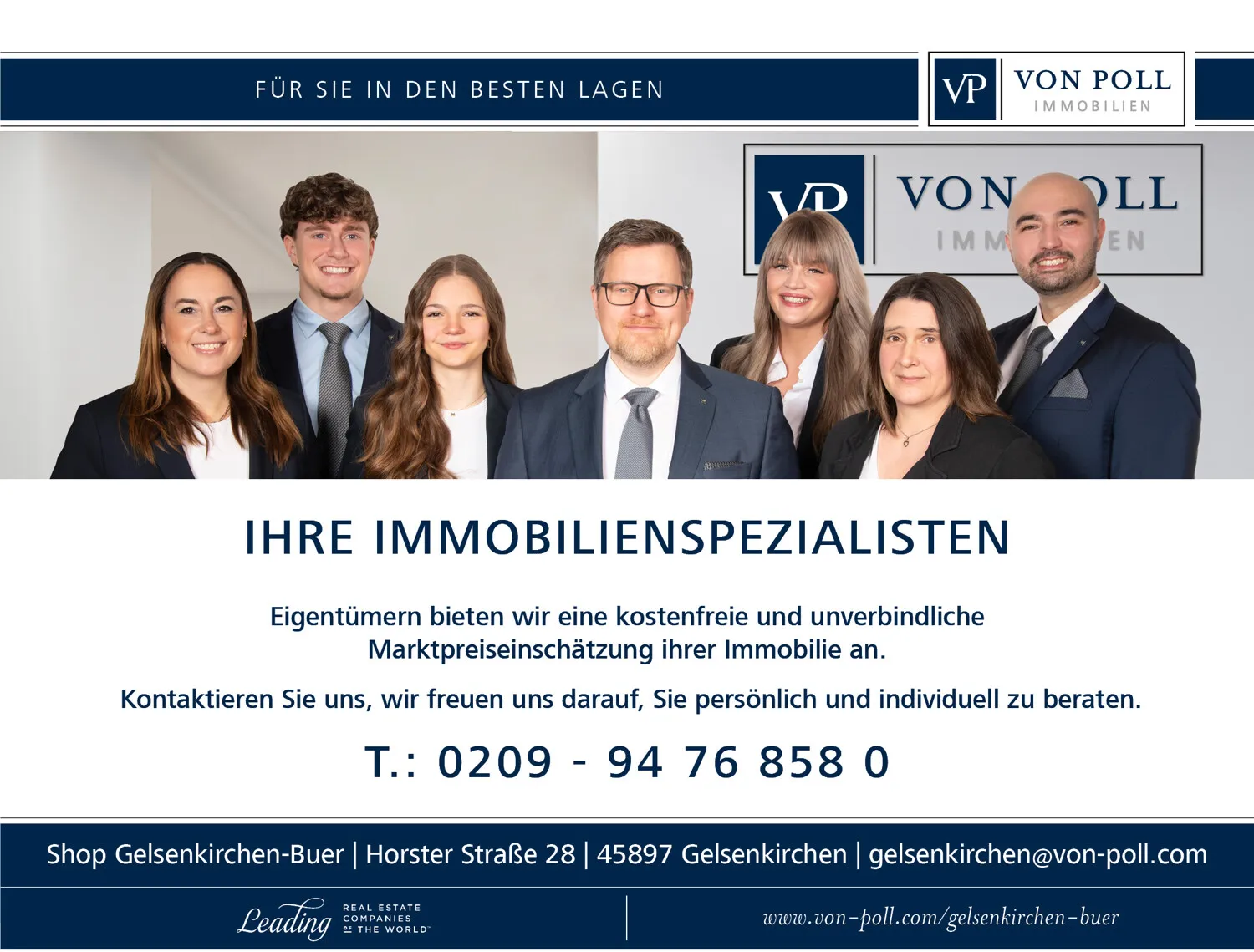 Für Sie in den besten Lagen