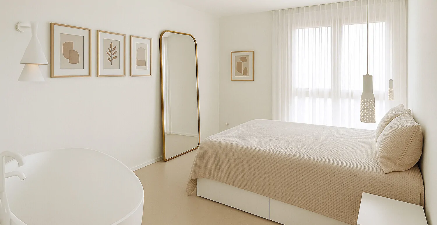 Schlafzimmer | Wanne