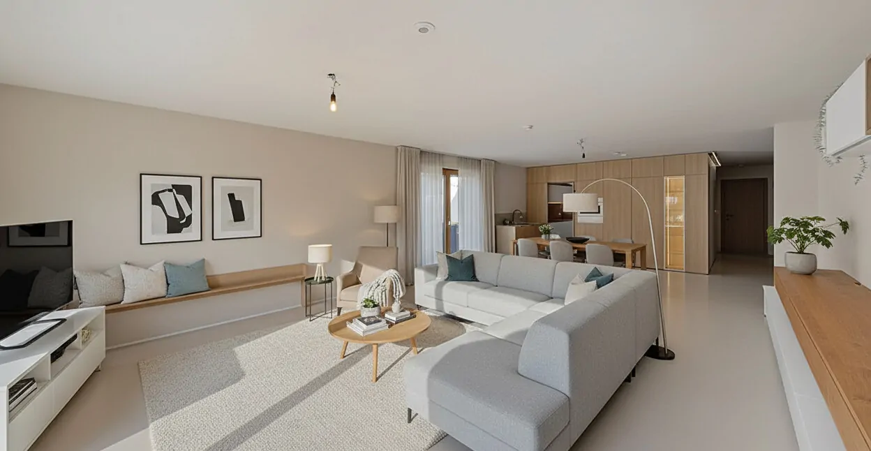 Wohnraum | Möblierungsbeispiel