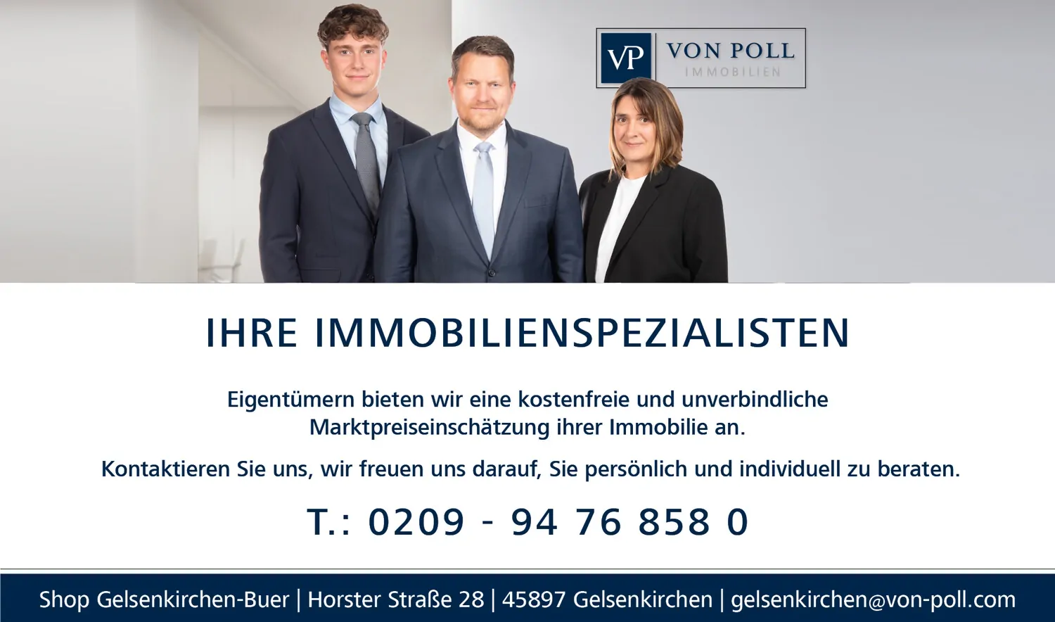 Wir freuen uns auf Sie