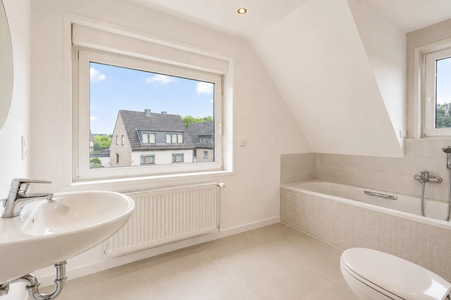Badezimmer nach Sanierung