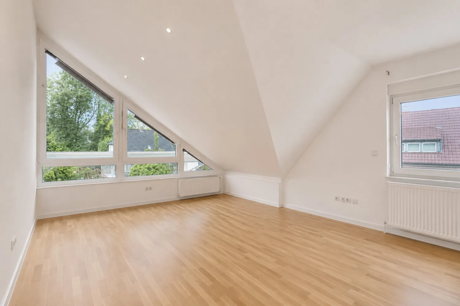 Schlafzimmer nach Sanierung