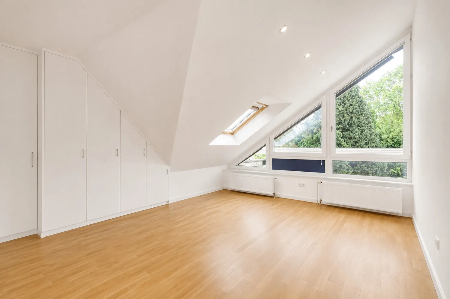 Schlafzimmer nach Sanierung
