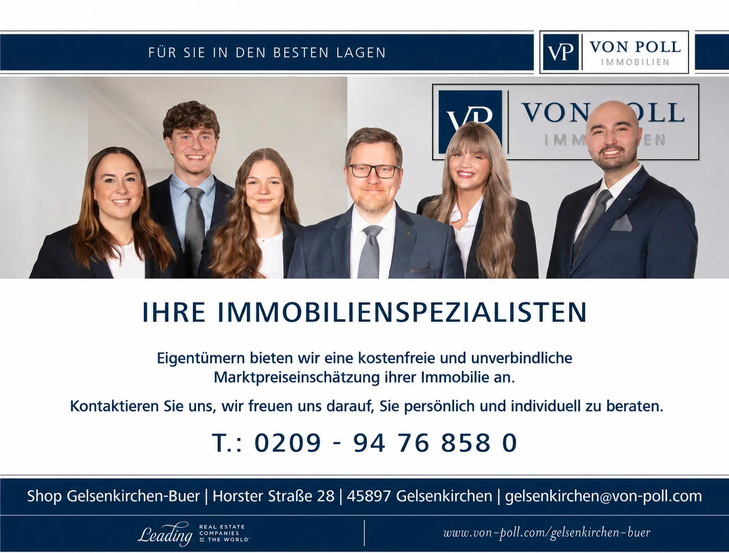 Für Sie in den besten Lagen