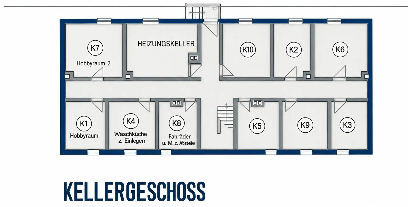 Grundriss Kellergeschoss
