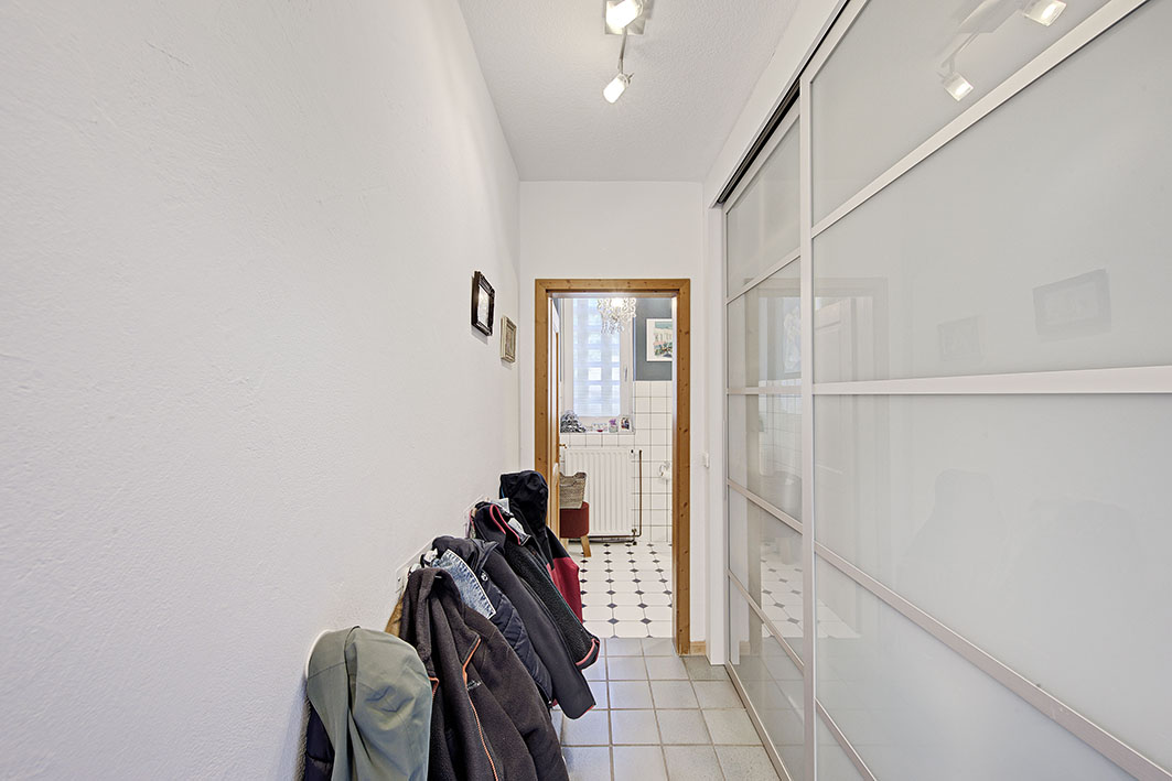 Flur mit Einbauschrank