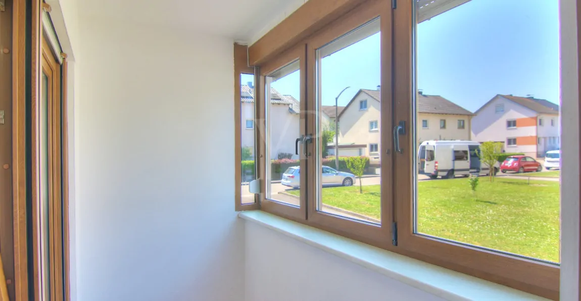 Geschlossener Balkon