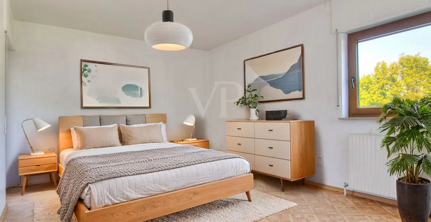 Schlafzimmer - mögliche Möblierung