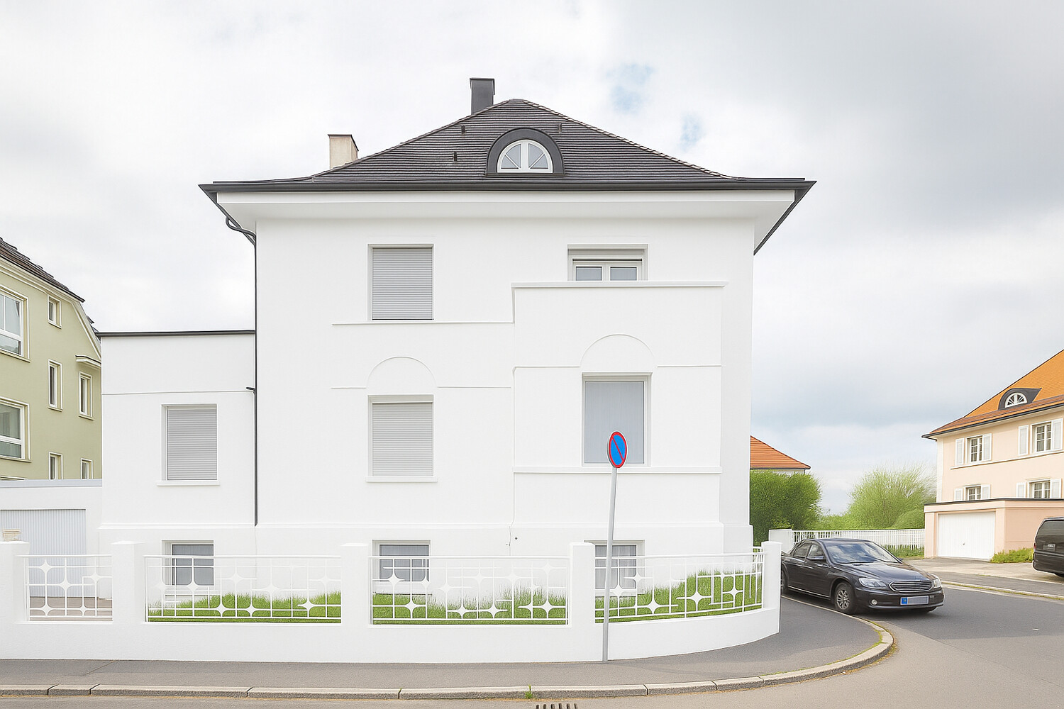 Hausansicht - mögliche Fassade