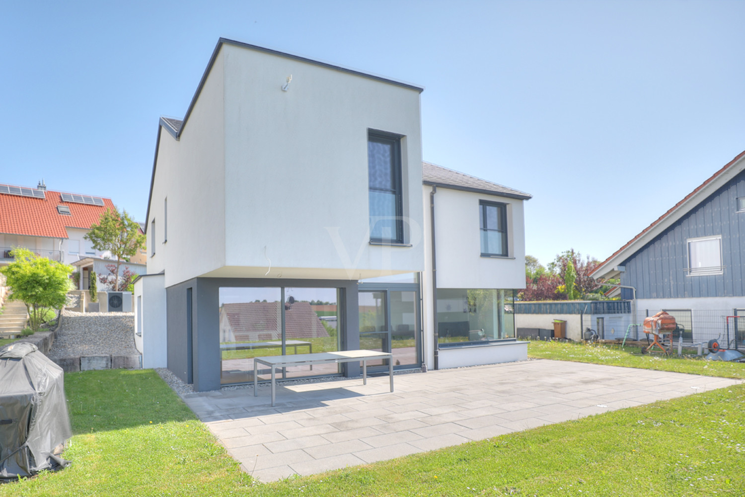 Terrasse Ansicht Haus