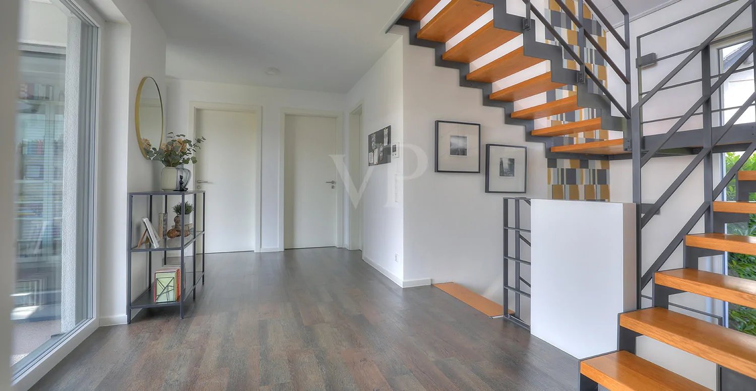 Treppenhaus ins Dachgeschoss