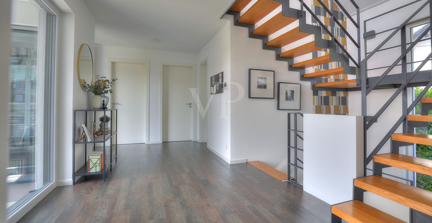 Treppenhaus ins Dachgeschoss