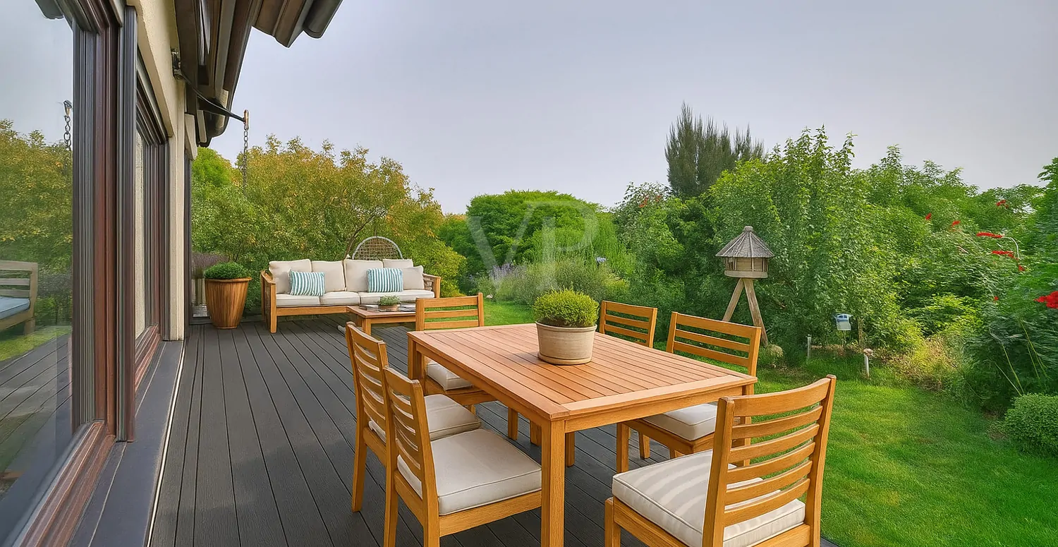 Terrasse - mögliche Möblierung