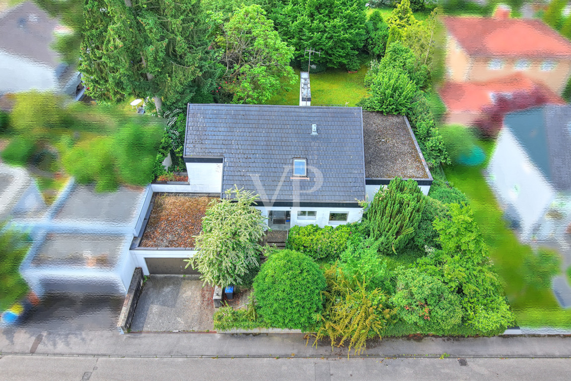 Hausansicht Drohne