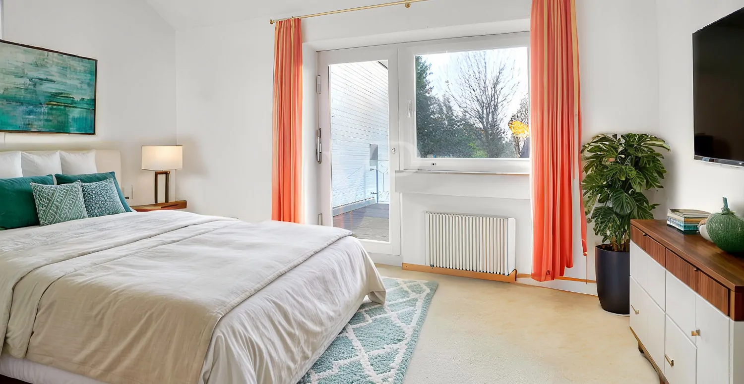 Schlafzimmer mögliche Möblierung