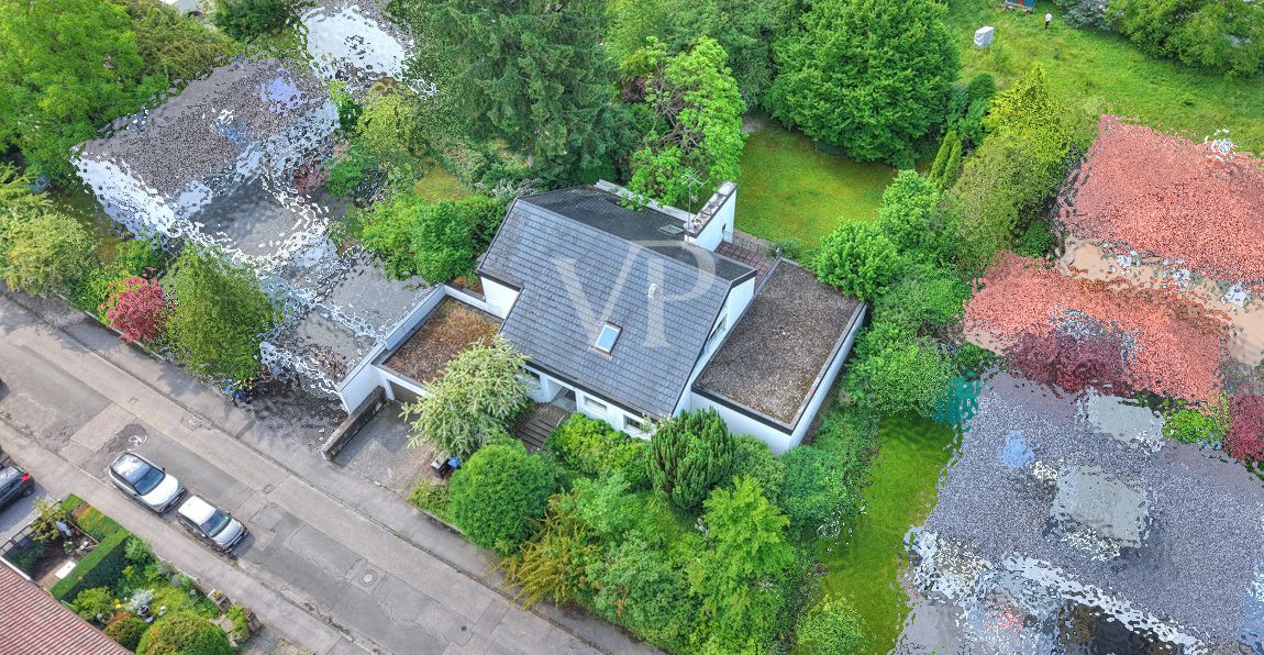 Hausansicht Drohne