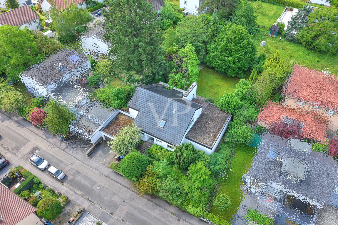 Hausansicht Drohne