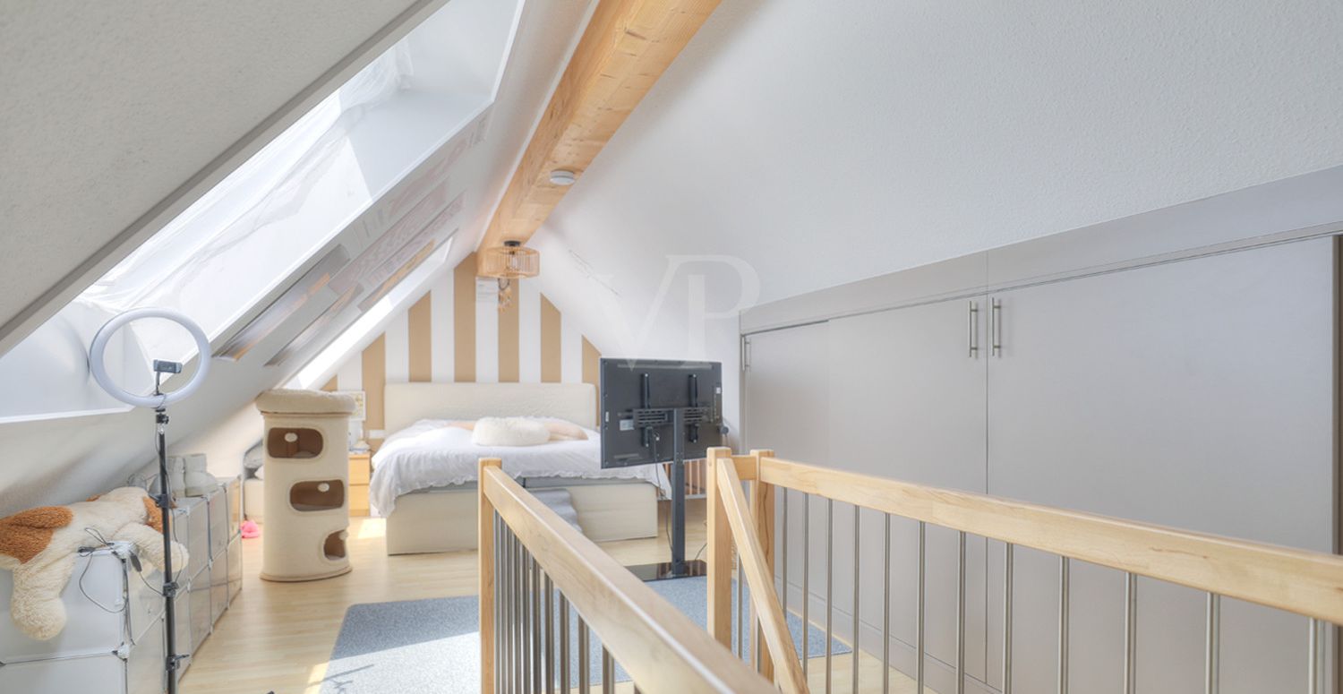 Spitzboden Elternschlafzimmer