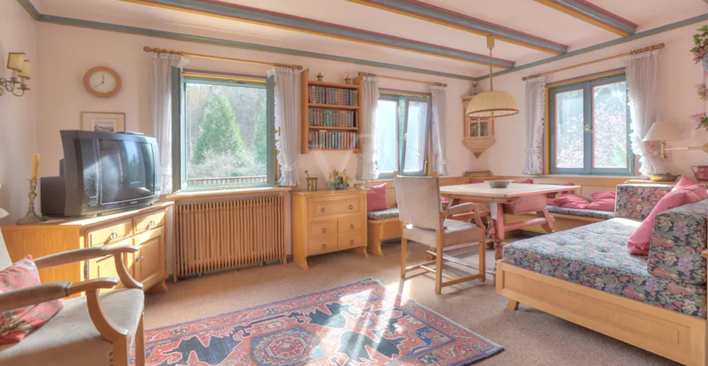 Gästehaus- Wohnzimmer