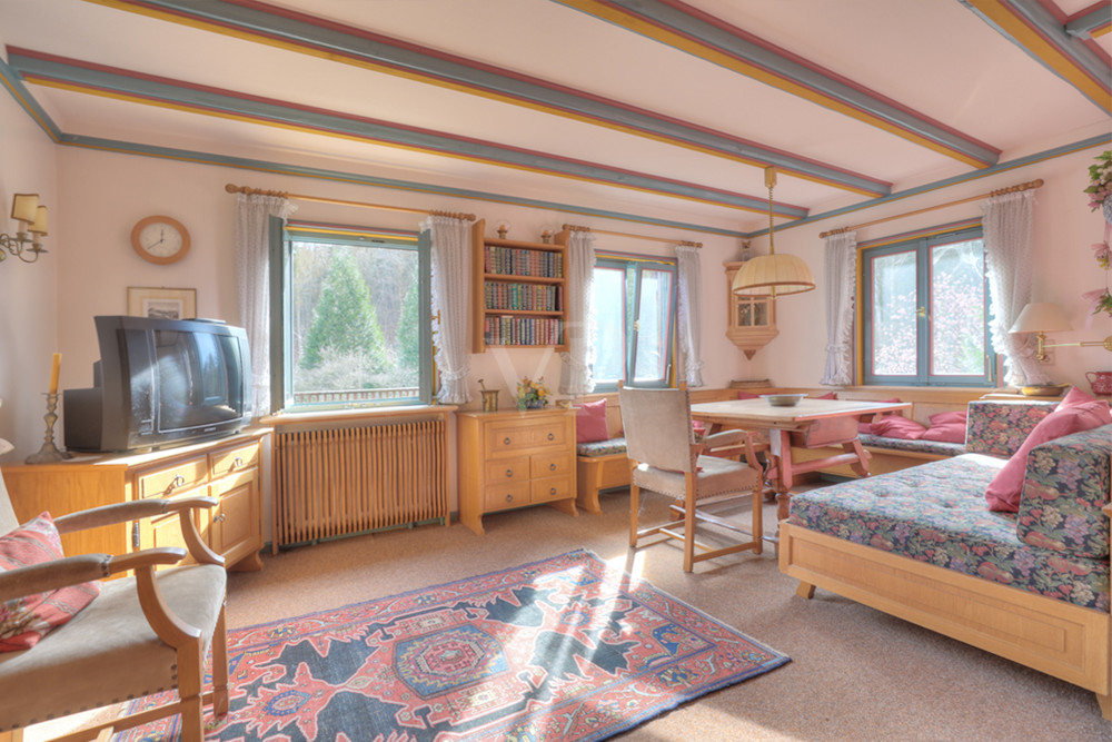 Gästehaus- Wohnzimmer