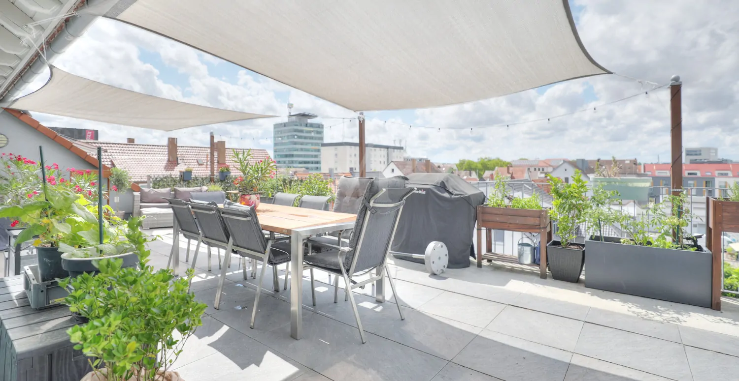Dachterrasse