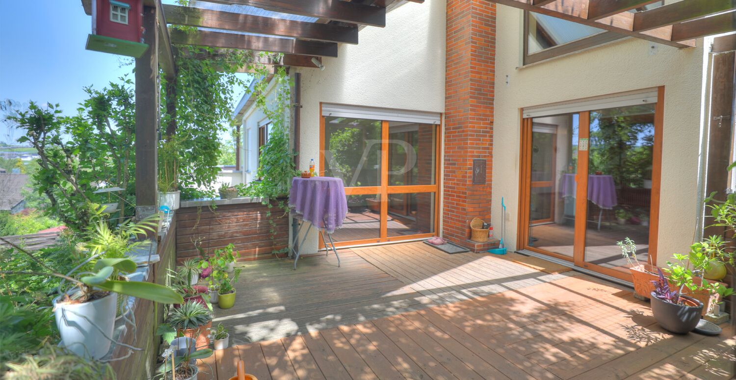 Terrasse oben