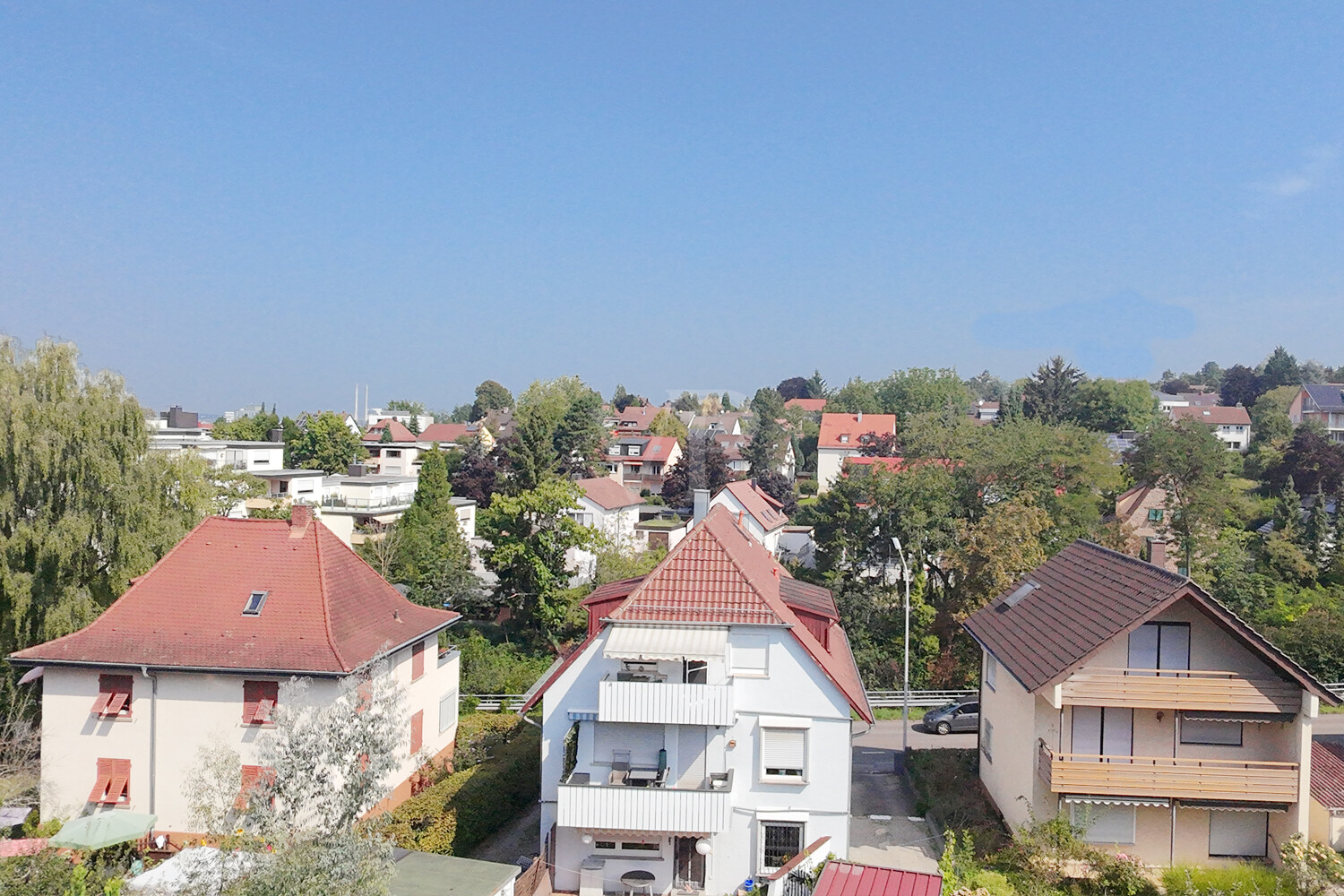 Drohnenansicht Terrasse