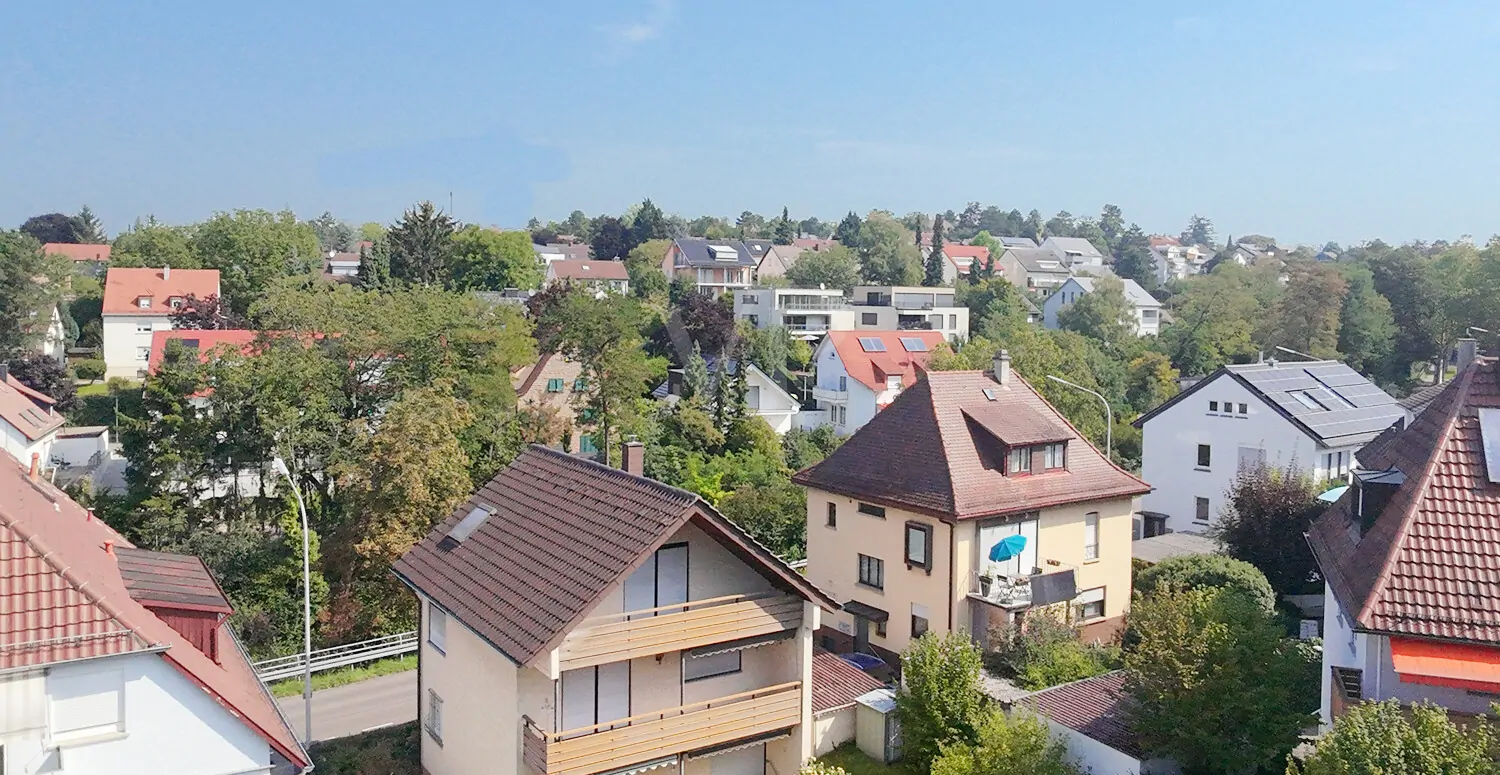 Drohnenansicht Terrasse