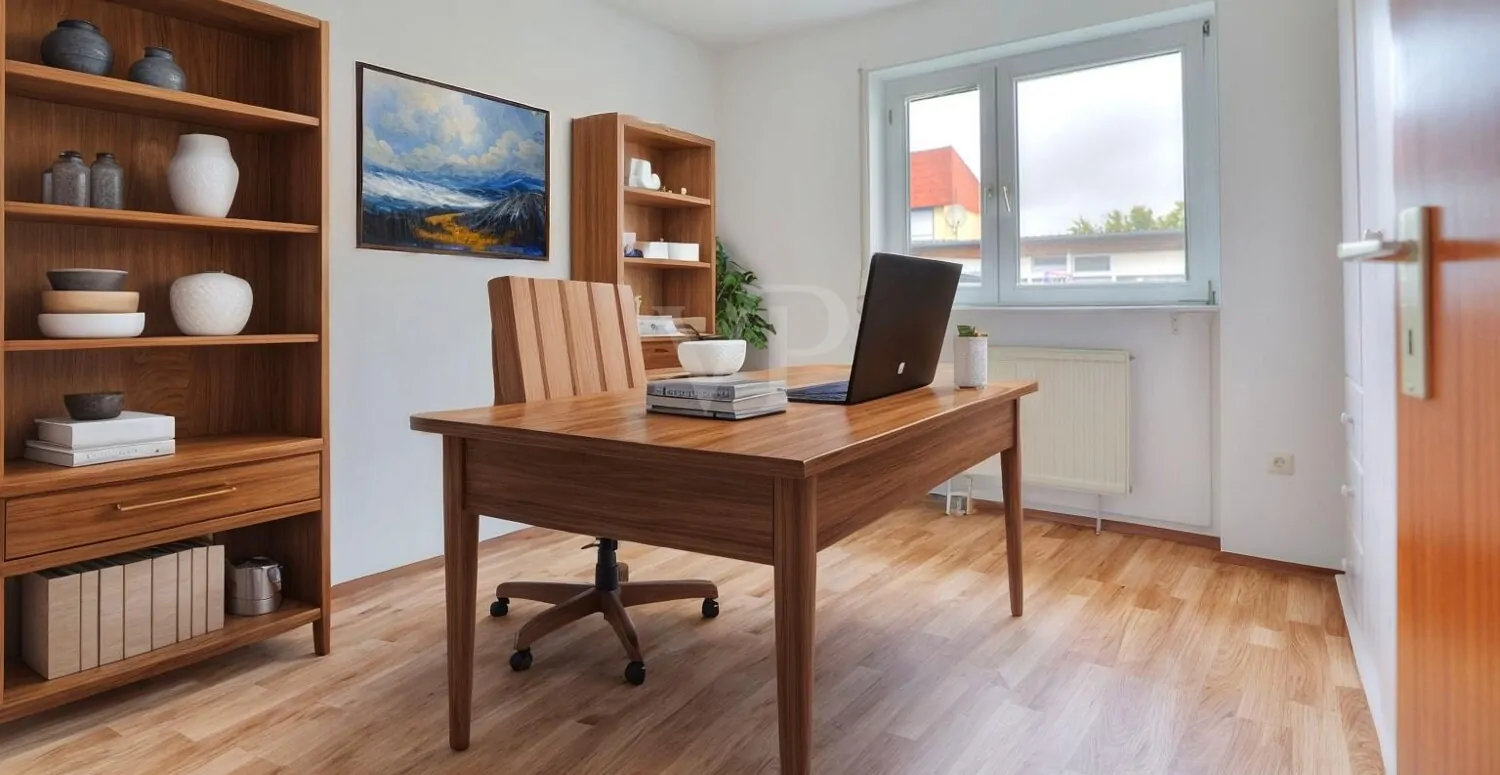 Arbeitszimmer - mögliche Möblierung