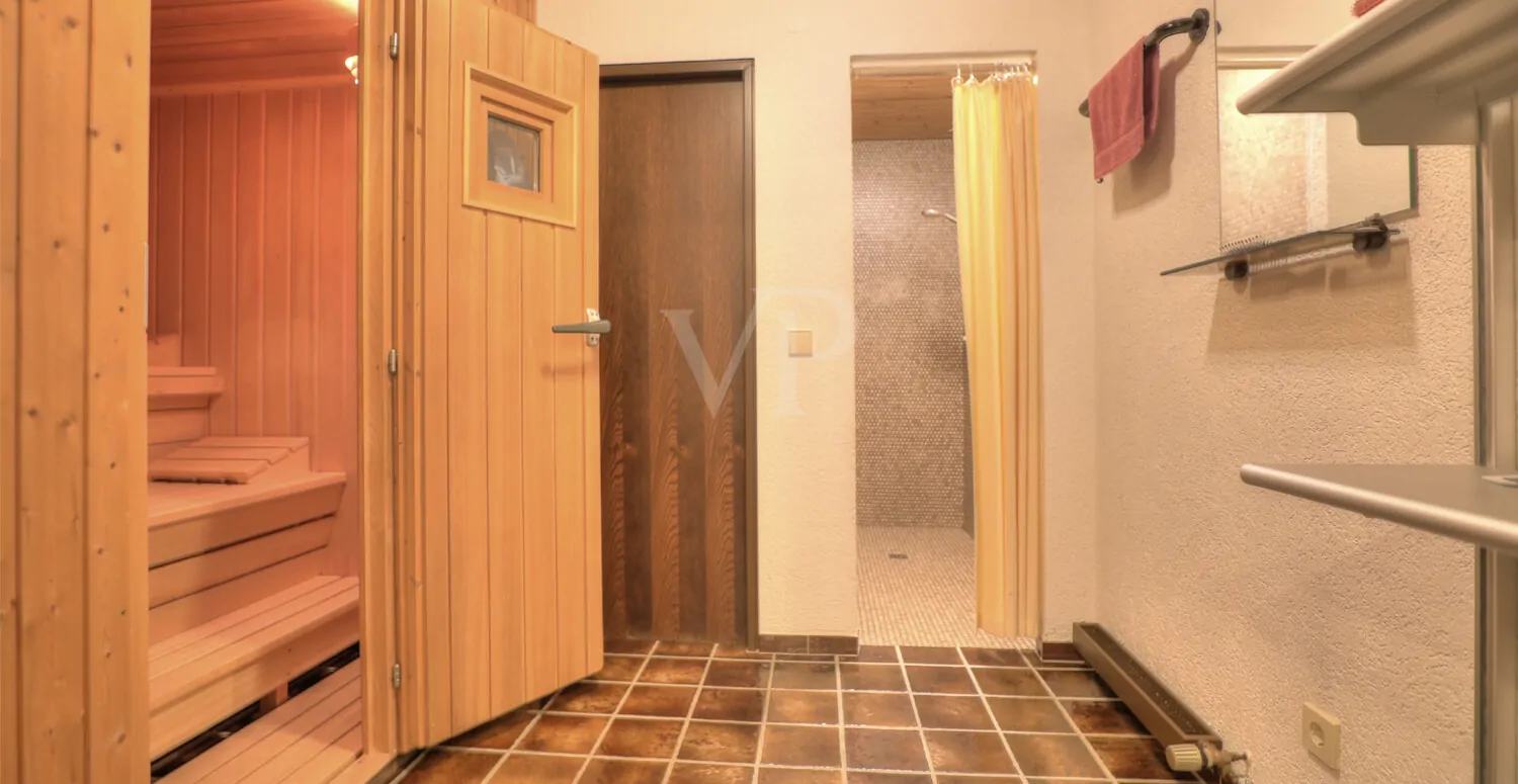 Sauna Dusche