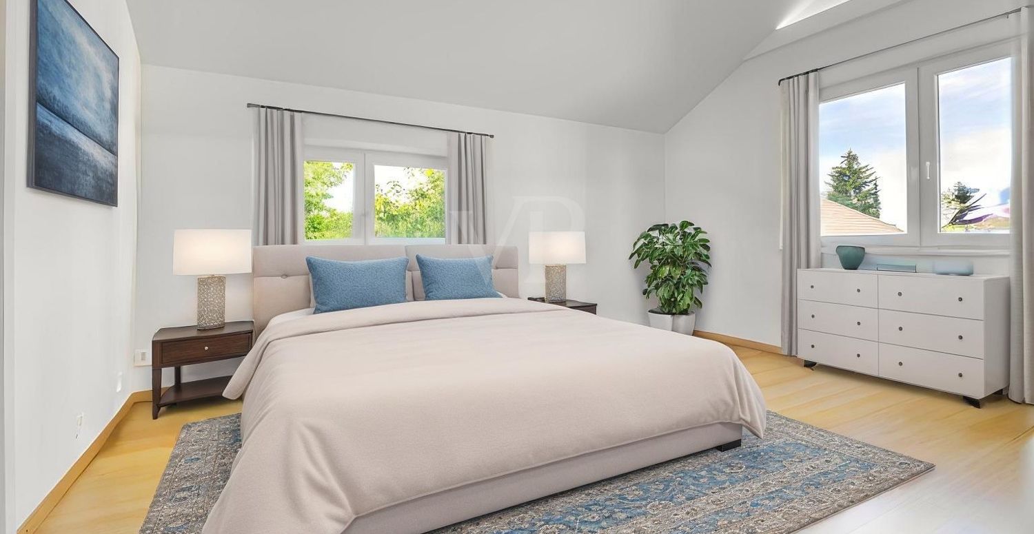 Schlafzimmer mögliche Möblierung