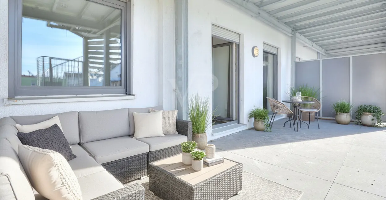 Terrasse - mögliche Möblierung