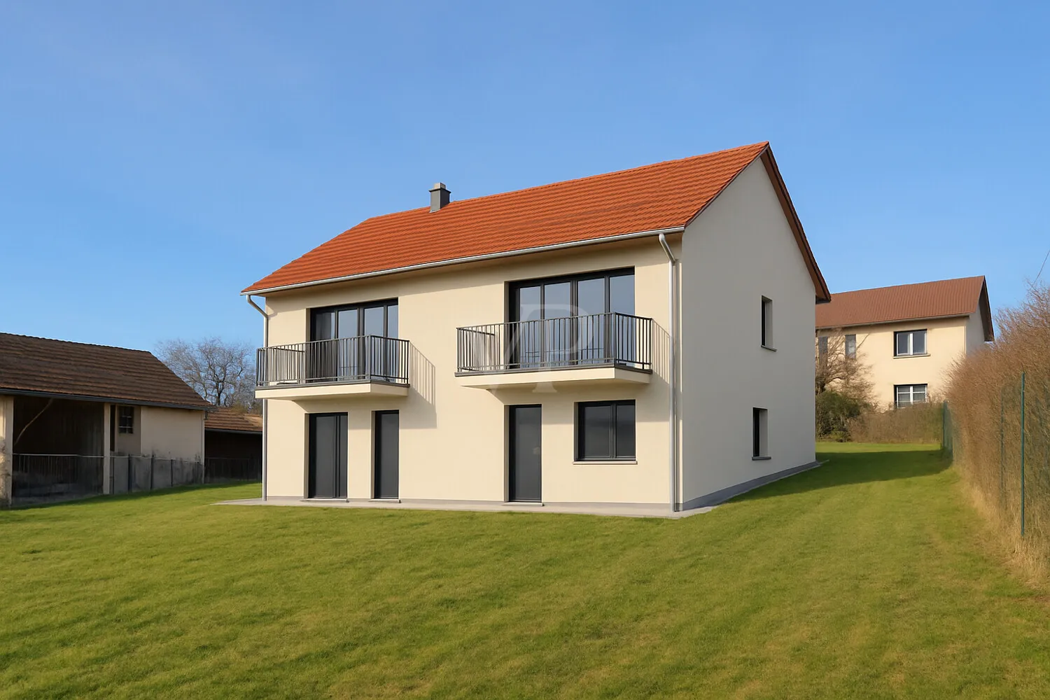 Development opportunity in Kirchhausen: 845 m² plot of land with flexible building potential